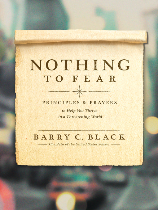Title details for Nothing to Fear by Barry C. Black - Available